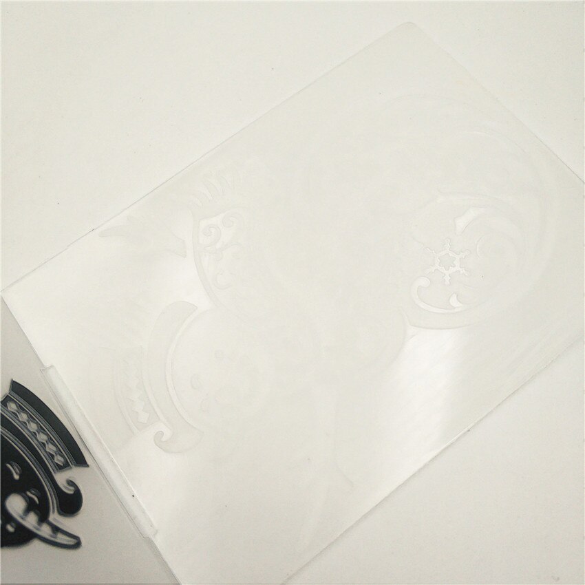 10.5x14.5cm snowman Embossing folders Plastic bump Scrapbooking DIY Template Fondant indentation Cake Photo Album Card Make