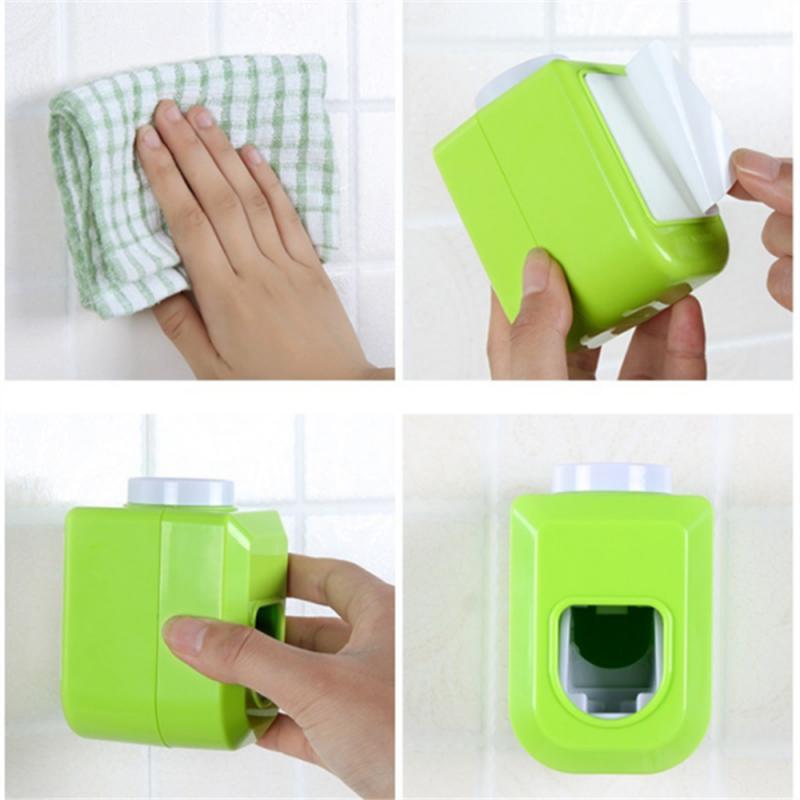 Distributeur automatique de dentifrice pour enfants, presse-agrumes, support mural, accessoires de salle de bain