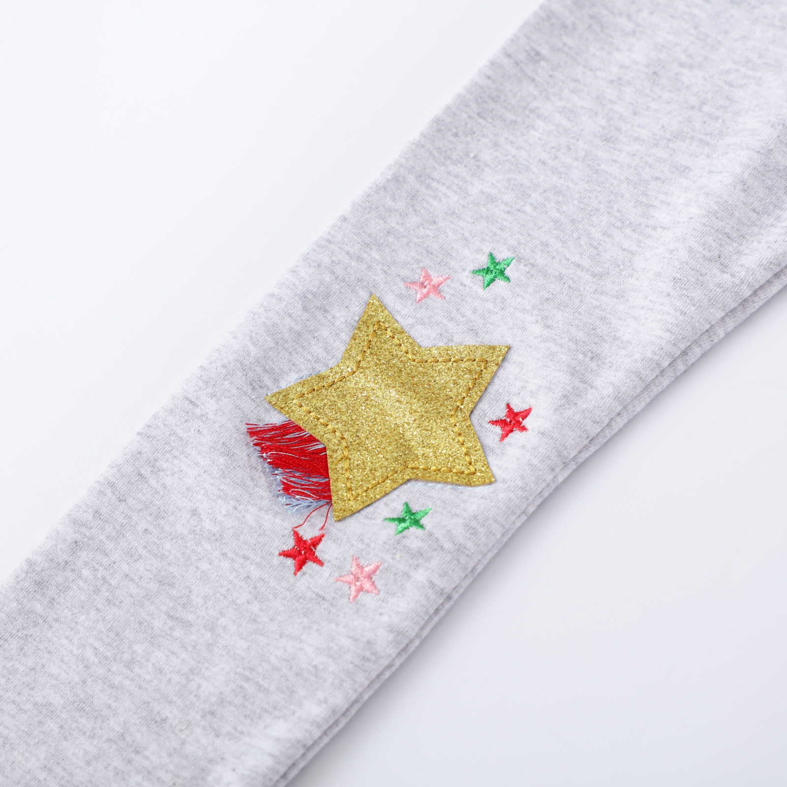 Pantaloni da ragazza 2022 nuovi pantaloni slim da bambina ricamati unicorno primavera W01 112