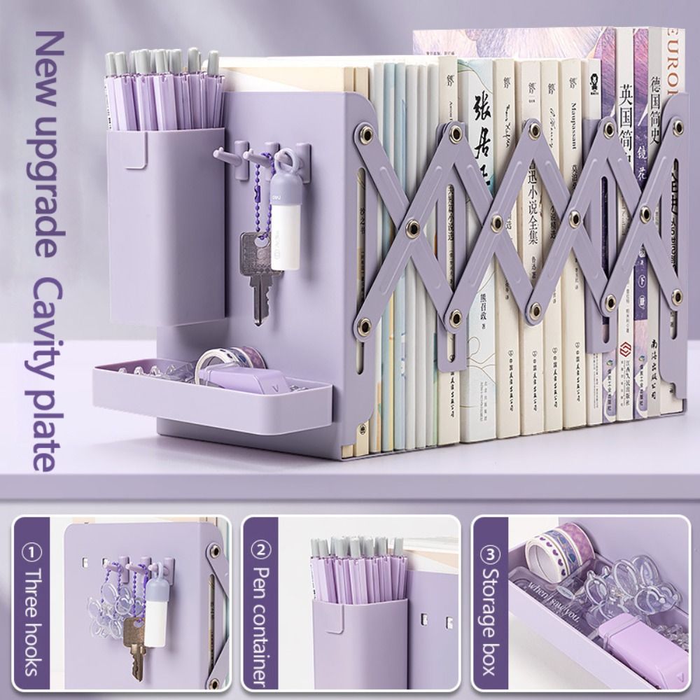 Monitoiminen metallinen aikakauslehtiteline tukeva pystysuora tiedostojen lajitteluteline kestävä kirjasäilytysteline kouluun