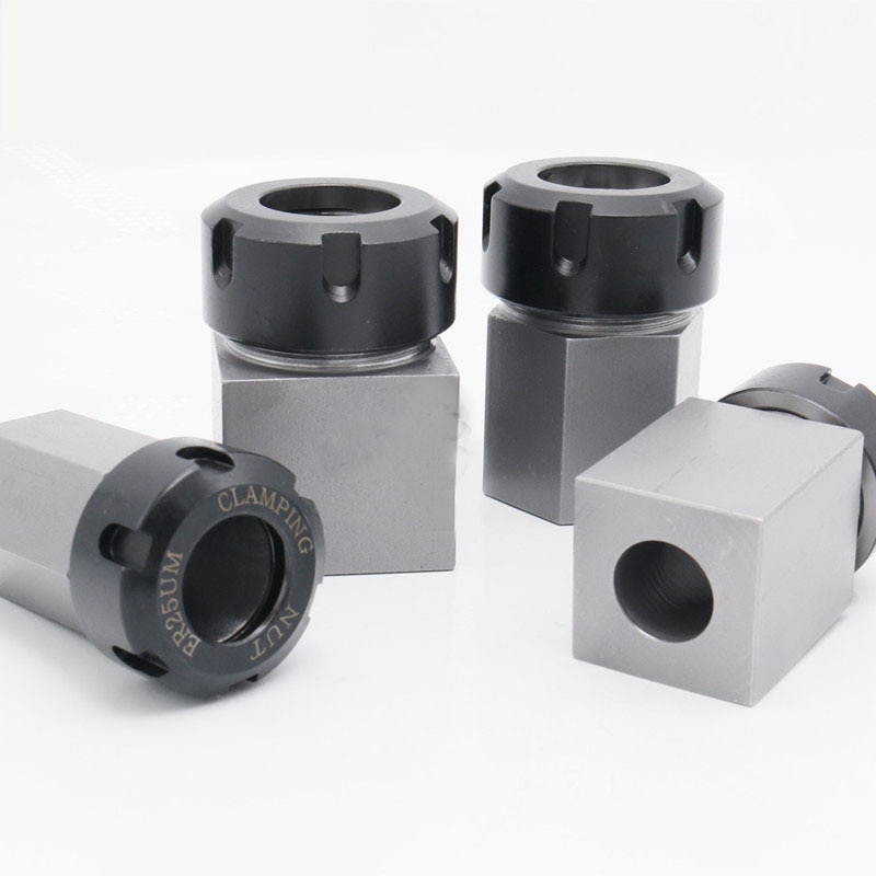 ER40 ressort mandrin porte-pince carré Hex er25 er32 bloc de pince 45x65mm pour cnc machine tour Machine de gravure