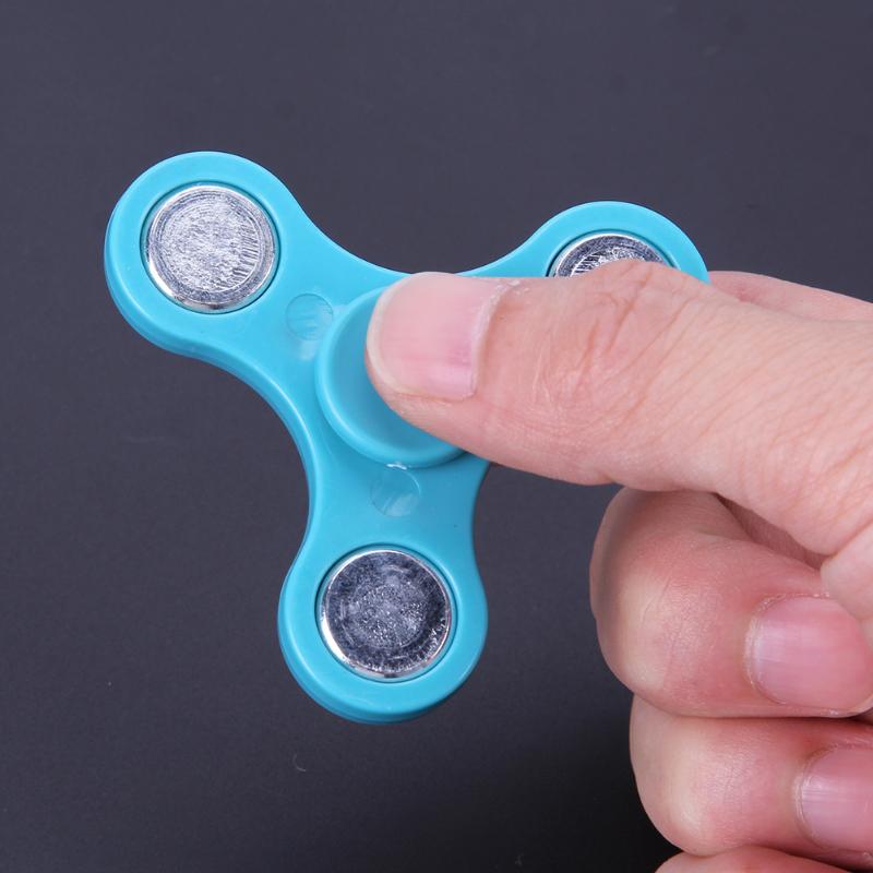 Plastic Hand Spinner for Autism and ADHD Finger Tri-Spinner Fidget Toys