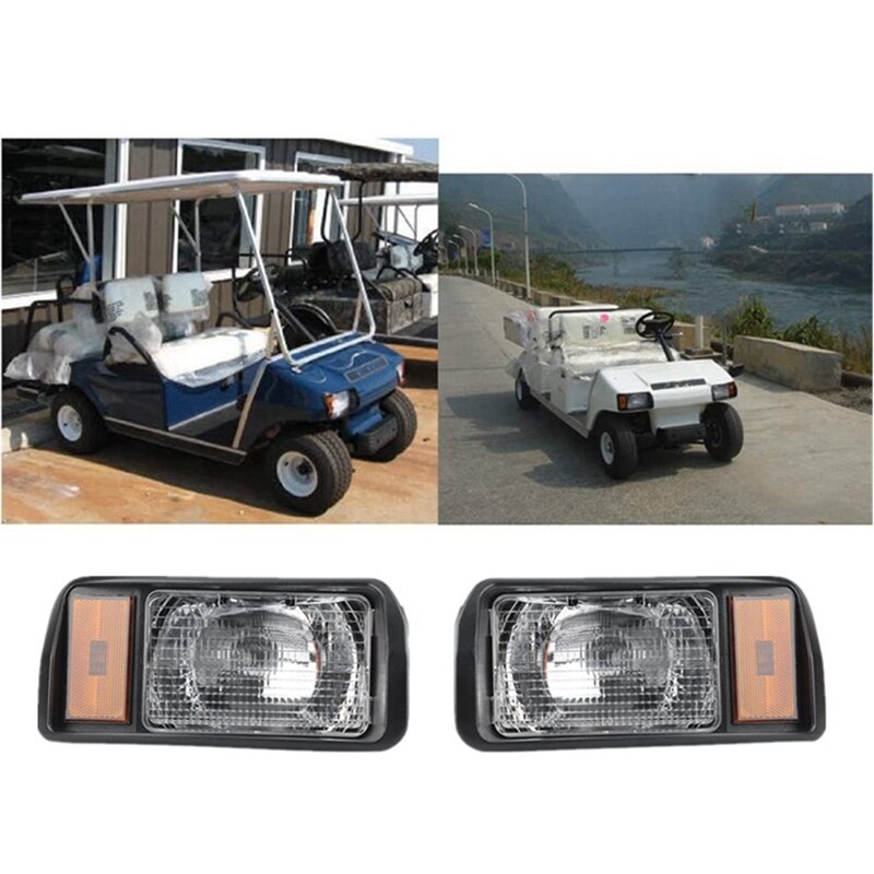 Golf Cart Headlights Club Car Style Light Factory Size Lights For DS,Right