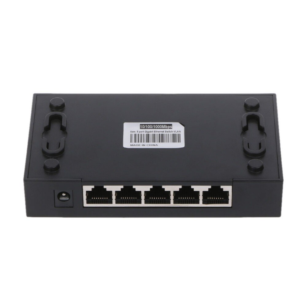 Mini adaptateur de bureau HUB Ethernet, 5 ports, 10/100/1000Mbps, LAN rapide, commutateur réseau, Jy23 19