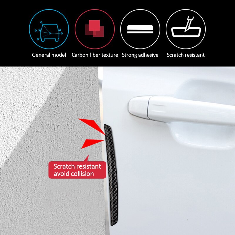 Car Door Edge Protector Rearview Mirror Sticker for Seat Leon FR Ibiza cupra ateca Altea Ateca