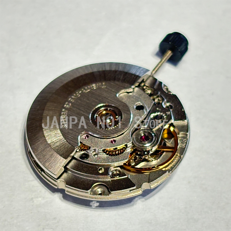 Movimiento de reloj PT5000, mecanismo automático de cuerda automática, 25 joyas con rueda de fecha, 28800 Bph, indicador de fecha, clon 2824