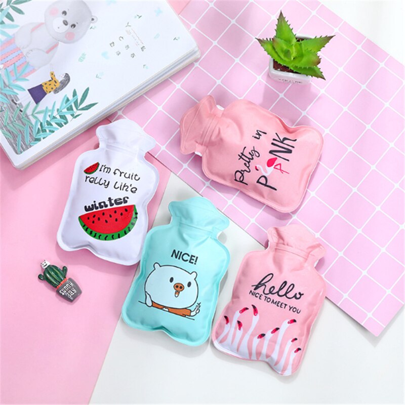 Winter Warm Injection Water Bottle Cute Cartoon Hand Warmer Water Bottle Student Dormitory Warm Baby Wärmflasche