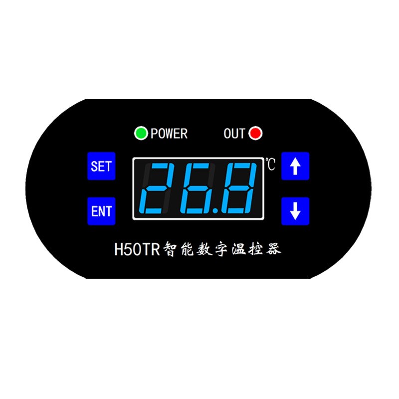 H50TR High temperature digital thermostat -40 to 300 degrees temperature controller switch adjustable digital display