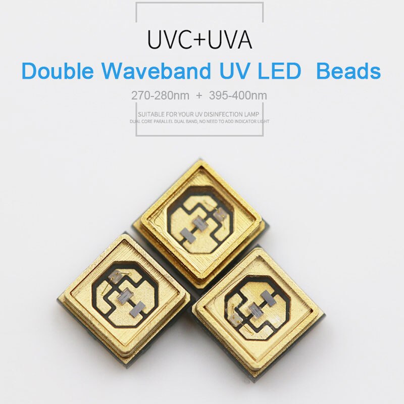 UV LED Beads UVC UVA LED Chips 270nm 390nm 3535 SM... – Grandado