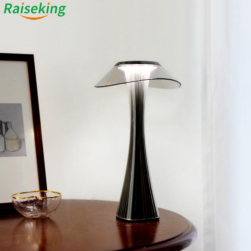 Modern Rechargeable Led Cordless Table Lamp Touch Control Dimmable Lights Eye-protect Reading Desk Restaurant Hotel Decorative