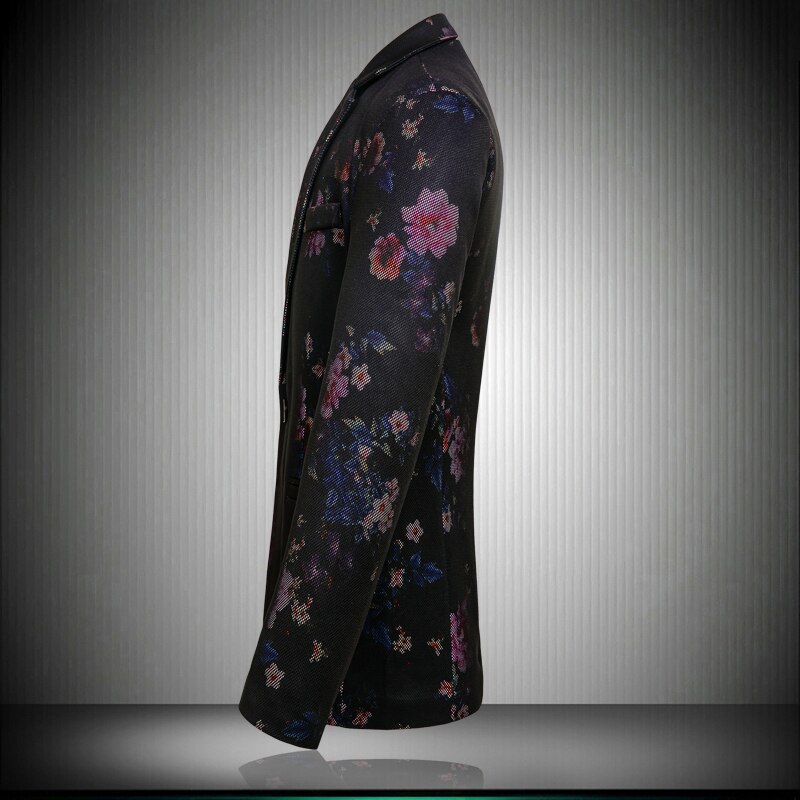 Batmo bedrukte casual blazers voor heren, bedrukte herenjassen, pakken voor heren, plus-size m -4xl 888