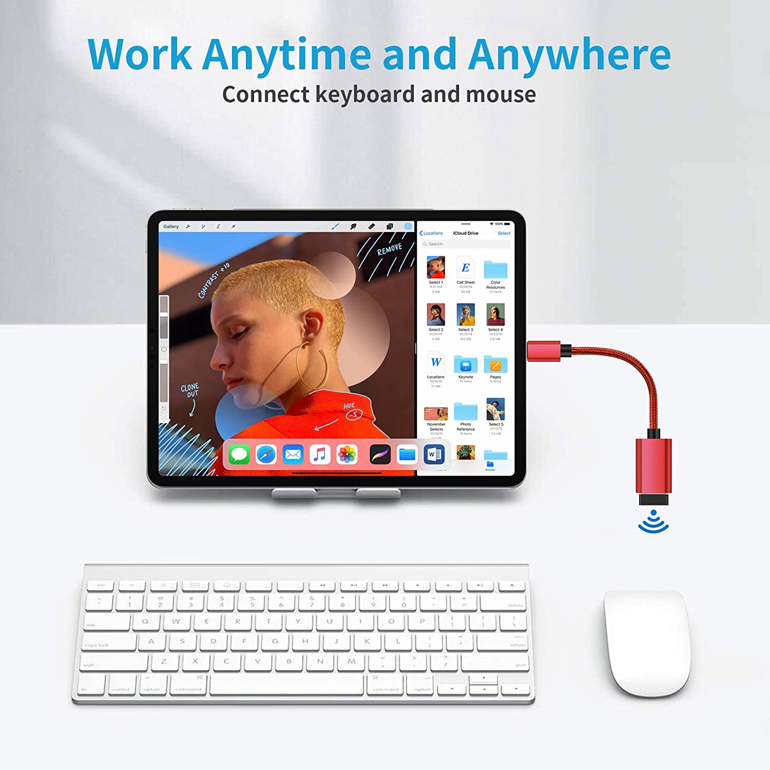 Kabel adaptera USB OTG USB 3.0 typu C męski na USB A żeński Adapter przewodu danych USB OTG do telefonów komórkowych Uniwersalny interfejs USB C