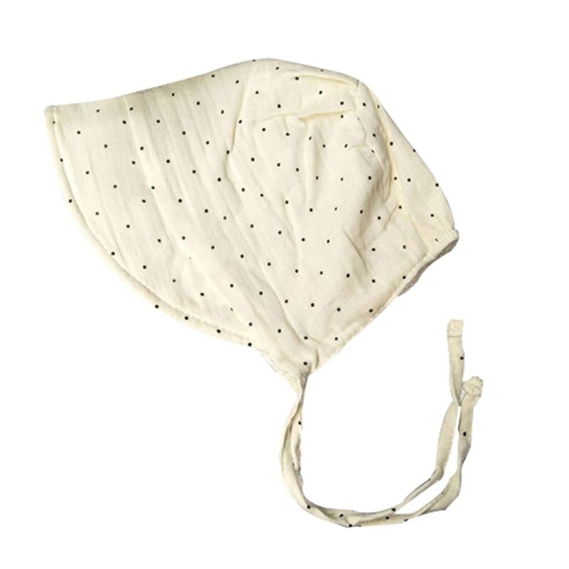 Baumwolle Baby Hütte für Mädchen Prinzessin Rüschen Baby Hütte Weiß Frühling Sommer Neugeborenen Hütte Jahrgang Baby Mädchen Hüte 85WA: 77