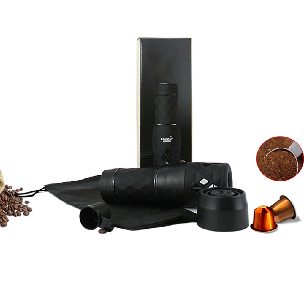Draagbaar 3-in-1 Koffiezetapparaat - Nespresso, Dolce Gusto En Gemalen Koffie - USB-C