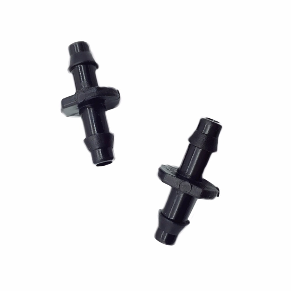 40 Pcs Water Connector Agrarische Irrigatie Tuin Gazon 1/4 &#39;Waterslang Connector Druppelsysteem Sluit 4/7mm Slang