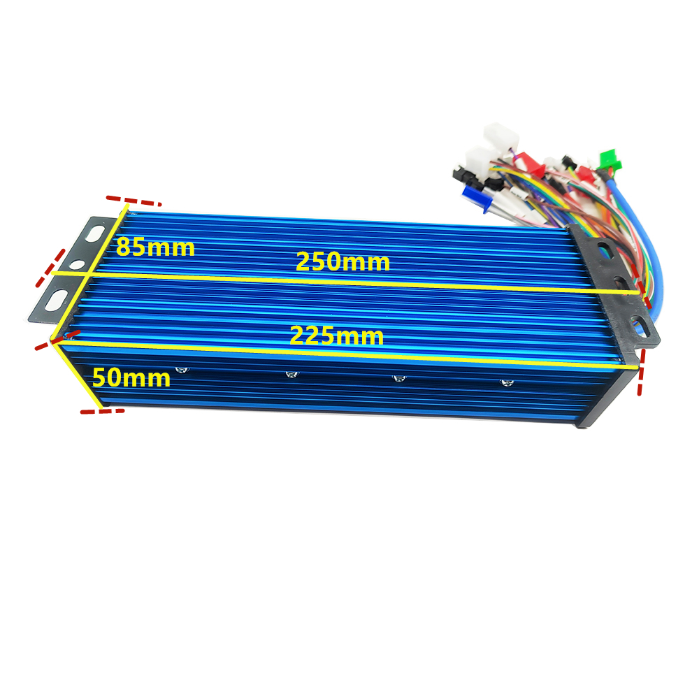 Ebike Controller Scooter Motorfiets Elektrische DC Motor Borstelloze 1500W 2000W 2500W 48V 60V 64V 72V Onderdelen Fiets Accessorie