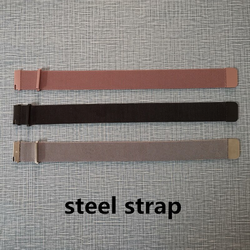 100% original strap 20mm width for smart watch P68 smart watch P70 smart watch P80 smart bracelet silicone strap steel strap