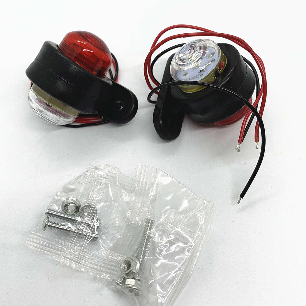 2Pcs 10V-30V LED Marker Light Trucks LED Side Light Truck Car Marker Light Pickup Signal Light Warning Light Truck Side Light