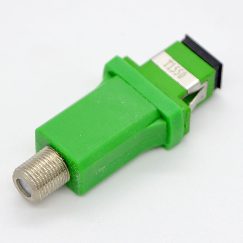 Receptor de fibra óptica CATV FTTH 1550nm SC/PC/APC, adaptador pasivo, Opto convertidor de señal, salida F macho/hembra, 10 Uds.,: SC APC Female 1550nm