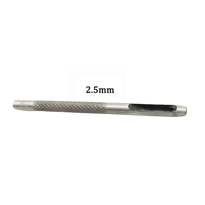 Punching Holes Tools 2.5/3mm Hole Punch Snap Button Leather Craft Tools Rivet Button Setter Die Base DIY Punching Holes Tool: 2.5mm