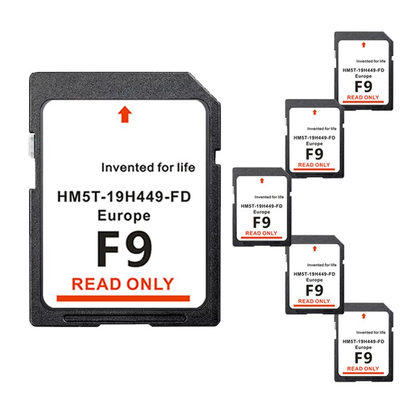 NEWEST F9 F10SYNC2 NAVIGATION SD CARD SAT NAV MAP UK &amp; EUROPE UPDATE FORD