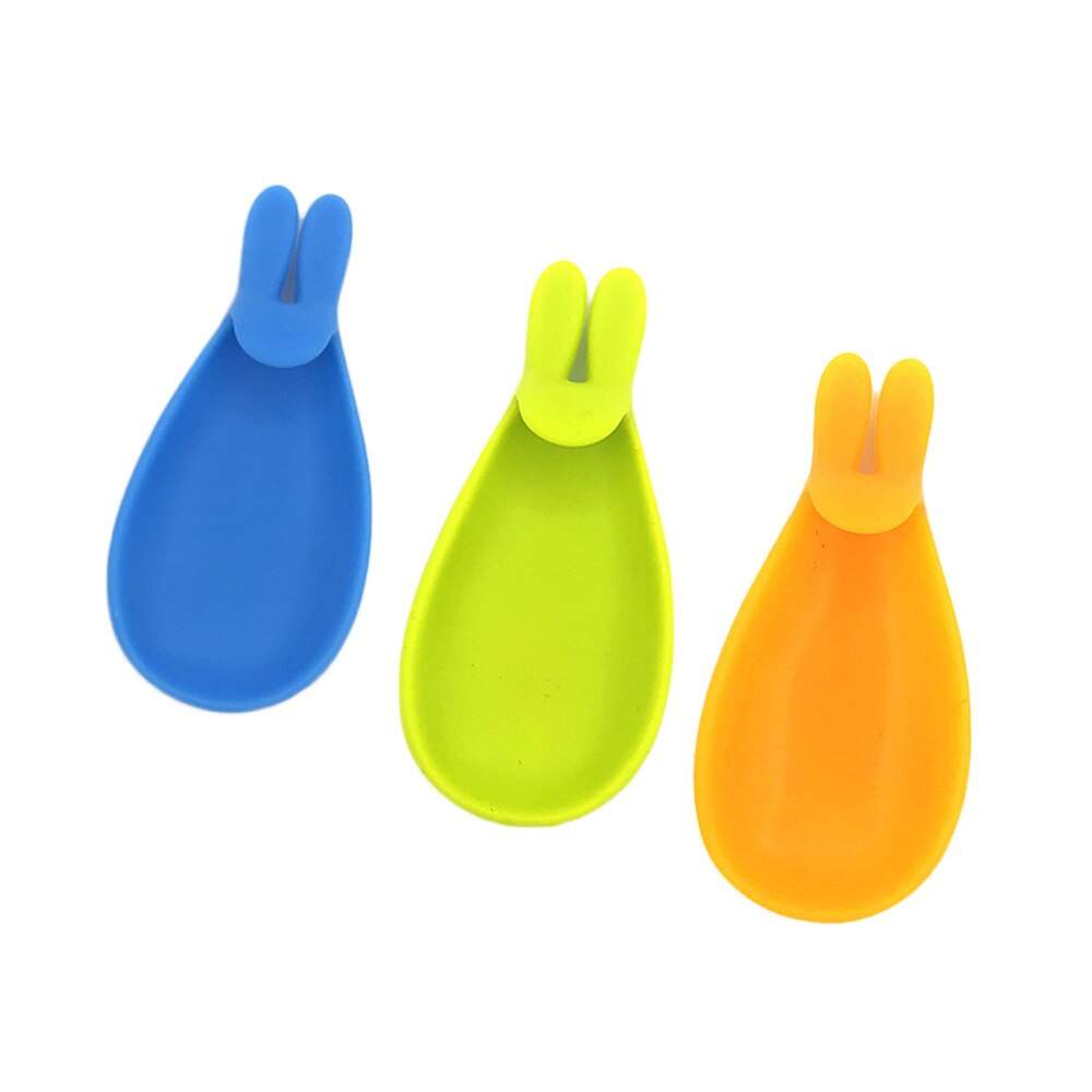 3 stuks siliconen konijn wijnglas marker drinkbeker identificatie feestbeker bord (willekeurige kleur): Default Title