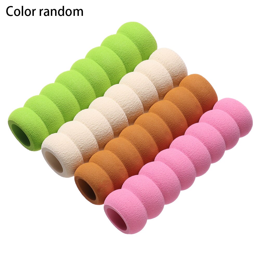 2/5 Pcs Soft Foam Door Handle Protector Elastic Door Handle Cover Spiral Doorknob Guard Anti-collision Door Stopper Baby Safety: random color