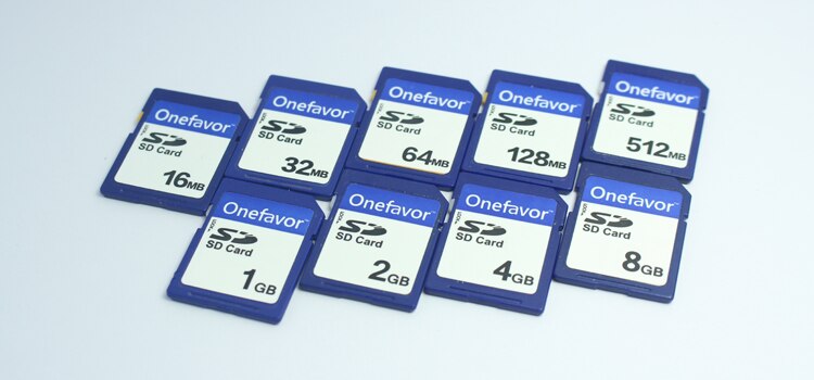 Minneskort med liten kapacitet 2 16mb 32mb 64mb 128mb 256mb 512 mb 1gb 2gb standardhastighet fett sd -kort för gammal enhet