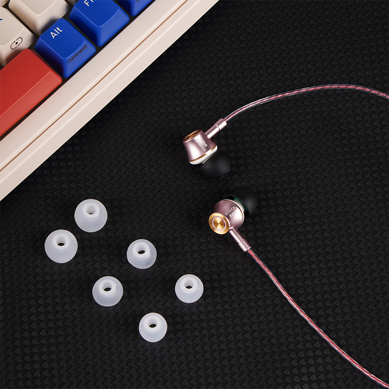 NICEHCK YD520 IEM In-Ear-Kopfhörer, Aluminiumlegierung, Metall, HiFi-Mikrofon, Ohrhörer, 10 mm PET, dynamisches Headset, Bass, ausgewogene Gesangsmusik