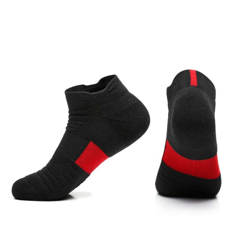 Basketball Socken Männer Handtuch Unten Nicht-Unterhose Sport Stiefel Socken Außen Kurze Schlauch schnell-trocknen Sport Lauf Socken: A04