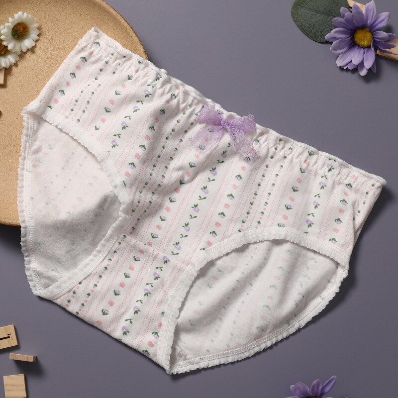 Calzoncillos morados para adolescentes, bragas de algodón cómodas, ropa interior a cuadros para niños, novedad, 6 uds.