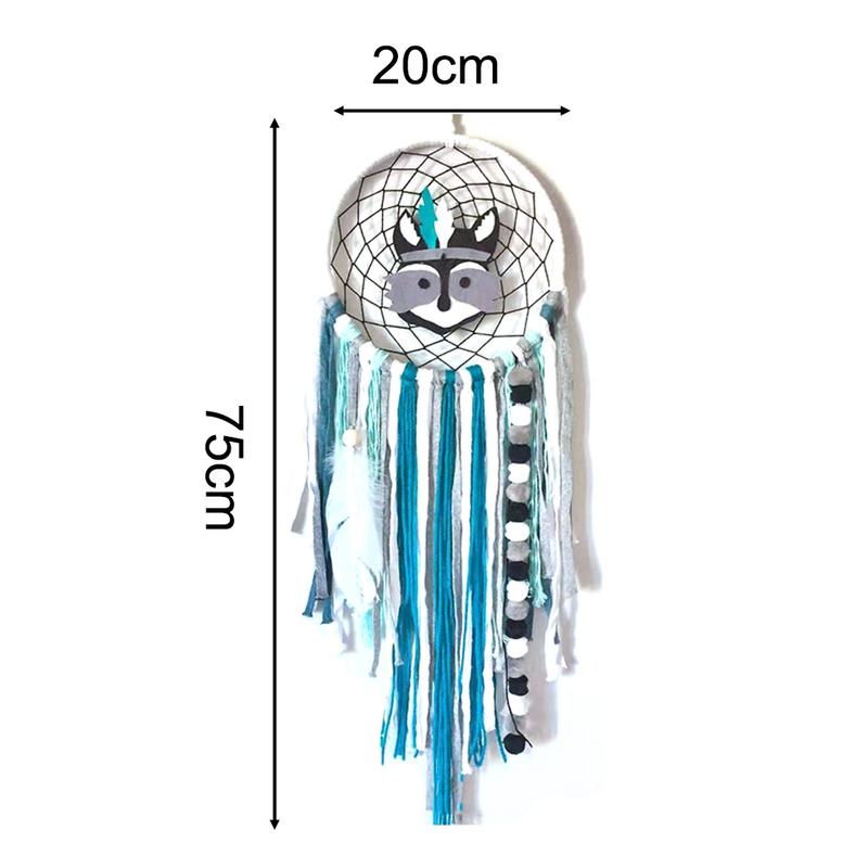 Barnrum ins nordisk stil indianhövdingar drömfångare vindspel hänge barnrumsprydnader hängande ornament