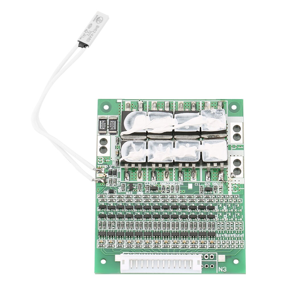 13S 50A Lithium Batterij Opladen Bescherming Boord Bms Met Balans Opladen Batterij Board Voor 3.7V Lithium Batterijen