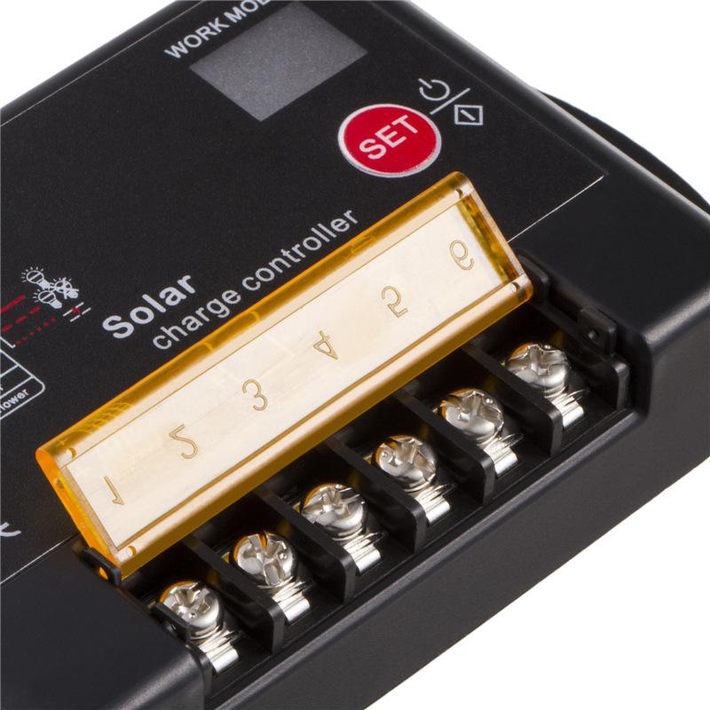 10A Solar Panel Battery Charger Charging Controller Regulator 12V/24V