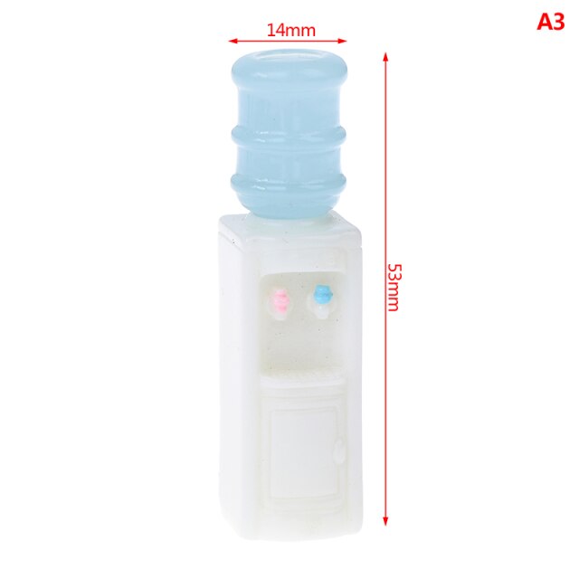 1/12 Dollhouse Miniature Water Dispenser Model Furniture Decoration Accessories Used For Doll House Model: A3