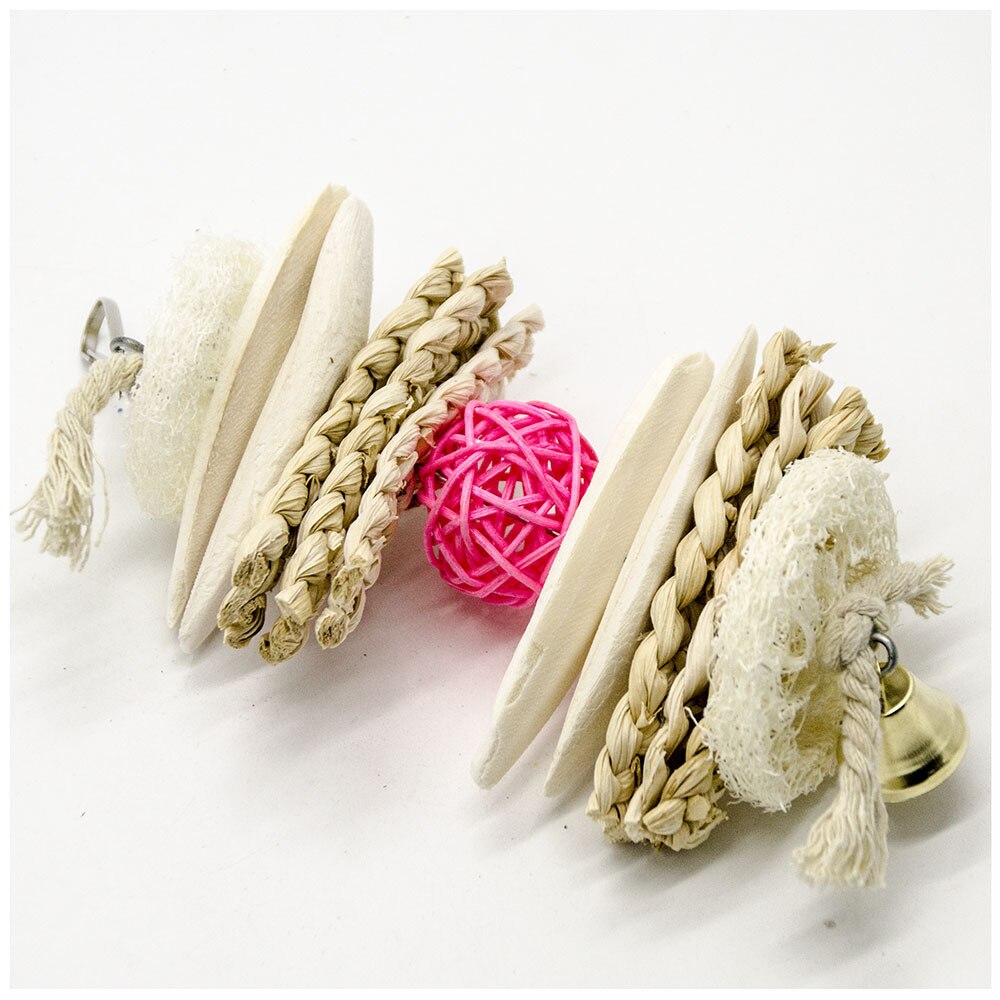 PipiFren papugi zabawki i akcesoria ptak zabawki dla sepia kości mątwy Conure i papużka falista papuga dostaw klatka dekoracji