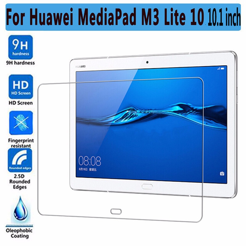 9H Gehard Glas Voor Huawei Mediapad M3 Lite 10 10.1 Inch BAH-W09 BAH-AL00 Screen Protector Voor Huawei M3 Lite 10 Glas Film