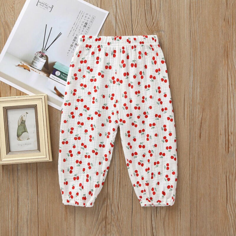 Babymeisjes zomer lange broek peuter kinderen babyjongen meisje lange broek leggings joggingbroek harem broeken
