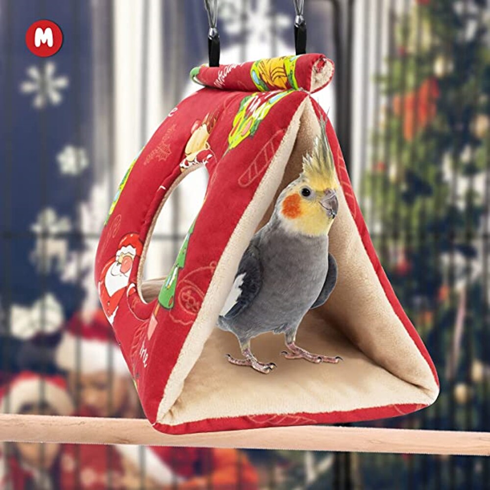 Vogelkooien Rat Knaagdieren Nest Huis Volière Pluche Vogel Opknoping Cave Kooi Papegaai Nest Hangmat Hideaway Slapen Bed Speelgoed Hamster huis