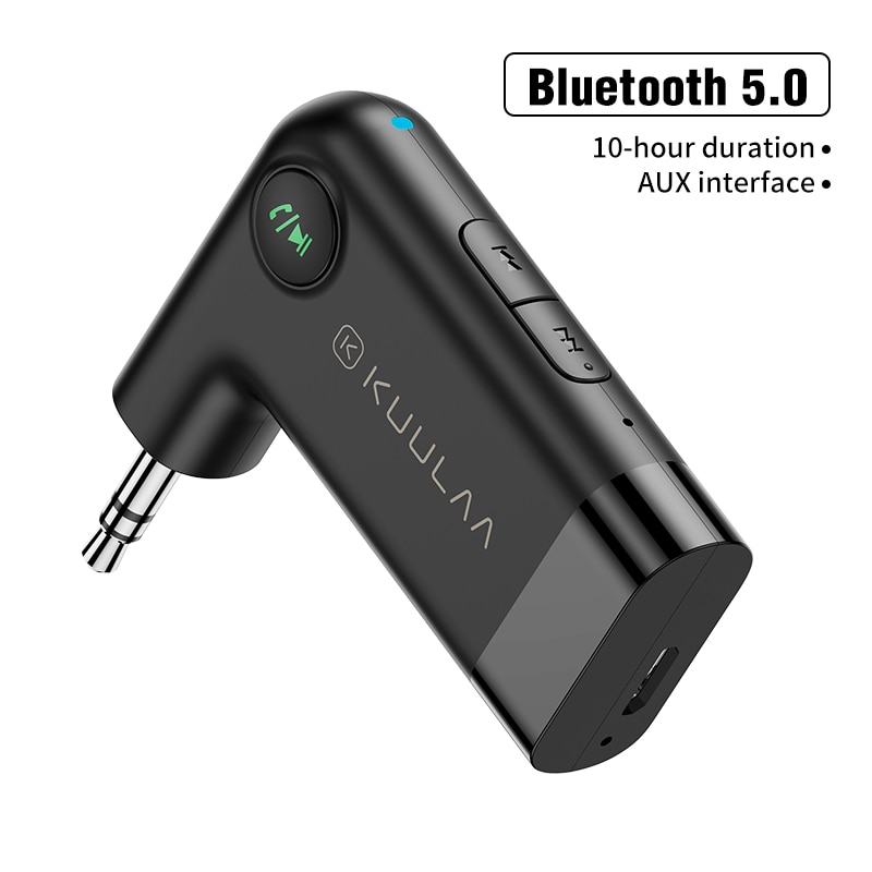 Bluetooth Receiver 5.0 AptX LL 3.5mm AUX Jack Audio Wireless Adapter for MP3 Car PC Headphones Speaker Mic Bluetooth Receptor