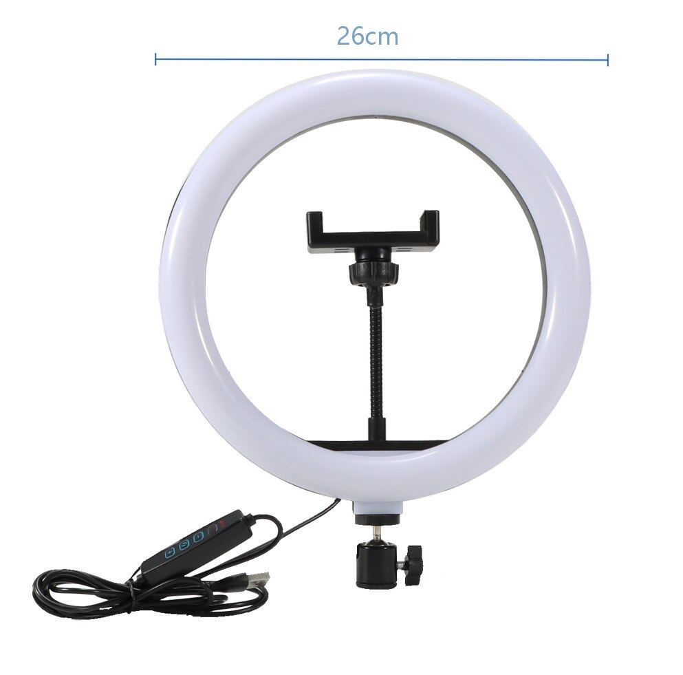Led Ring Light Ring with Tripod Song Lighting for Photography Round Ring Lamp for Selfie Ringlight Right Light Rim for Photo: only 10in lamp