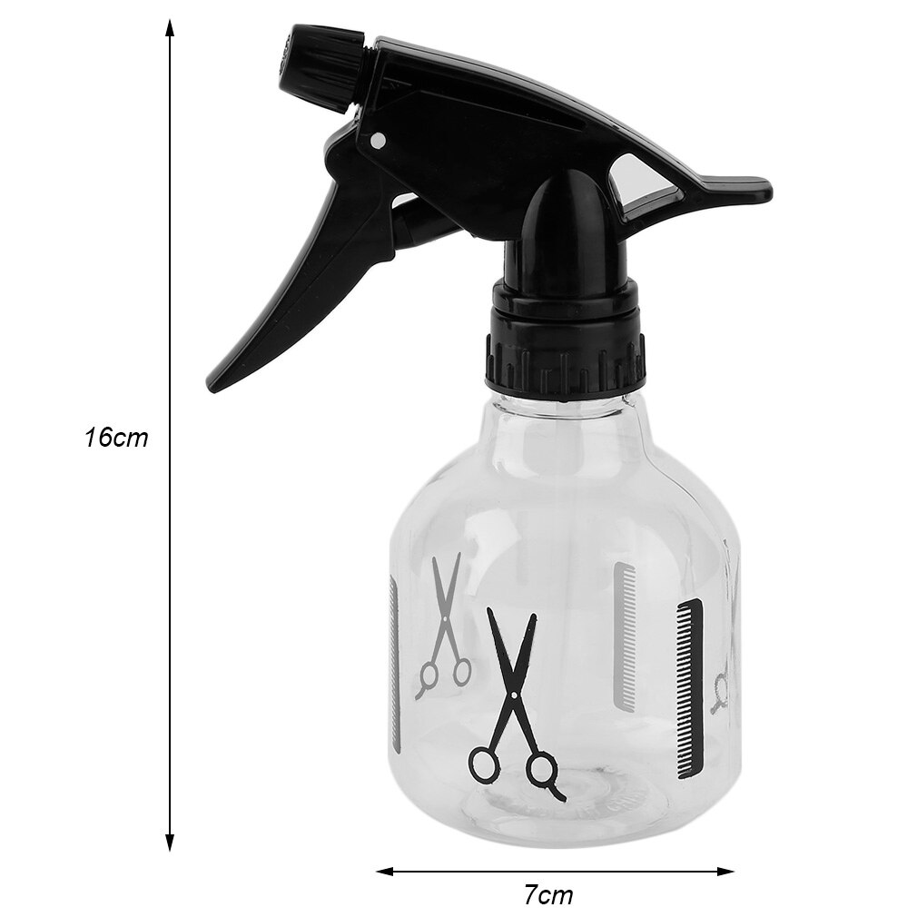 Lege Kappers Spray Fles 250Ml Transparante Make-Up Vocht Verstuiver Mist Spuit Flessen Voor Kapper Haar Styling Tools