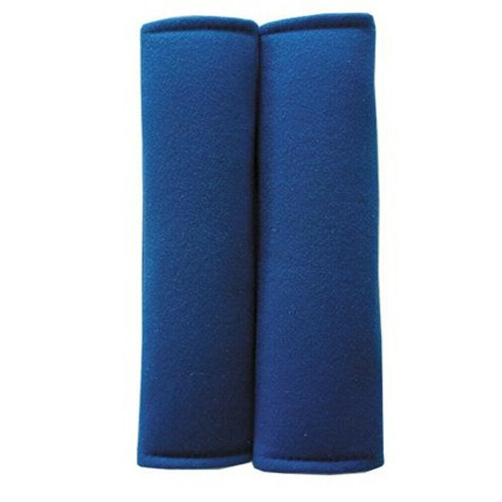 2 stuks Autogordel Pads Harness Veiligheid Schouderriem Rugzak Kussenhoezen Kids: Blauw