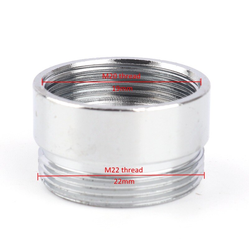 Rvs M22 Om M20 Draad Connector Kraan Gewrichten Water Tap Adapter Waterzuiveraar Accessoire Tuin Irrigatie Fittings: Female M20