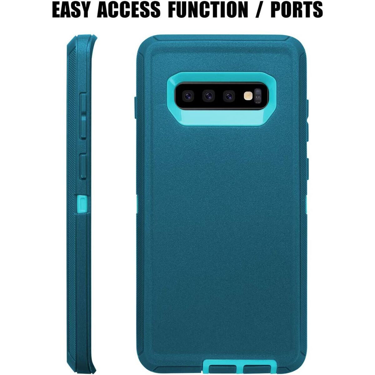 Custodia protettiva antiurto rinforzata per galaxy  s10 s10e s10+  plus
