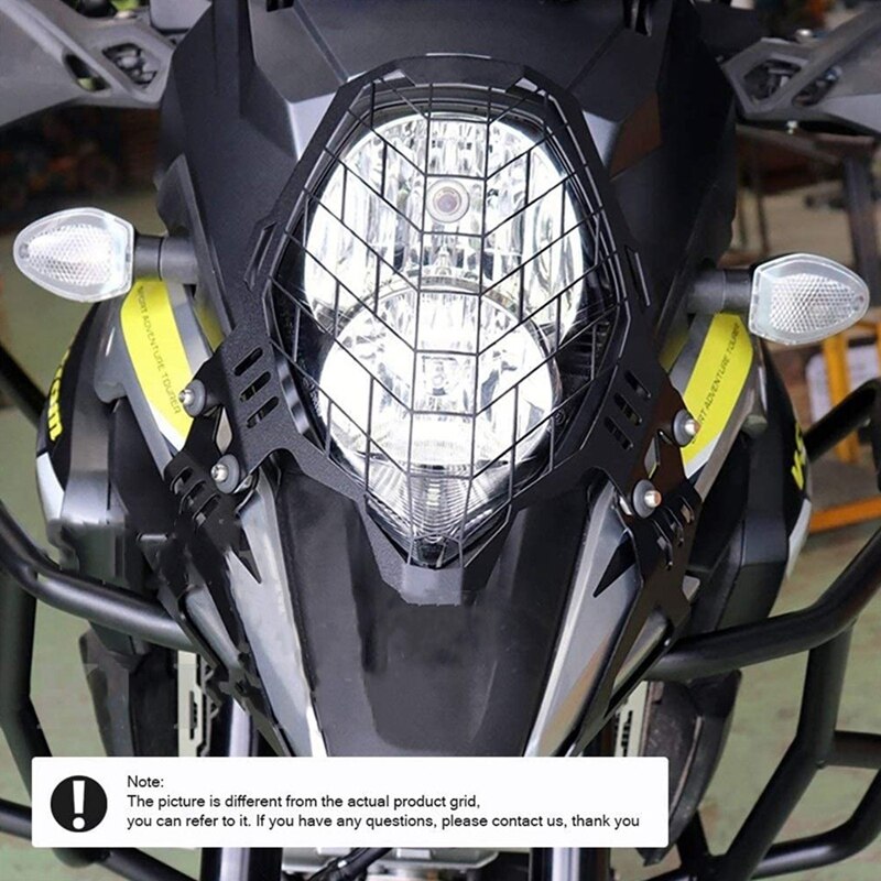 Motorcycle Headlight Head Light Guard Protector Cover Protection Grill