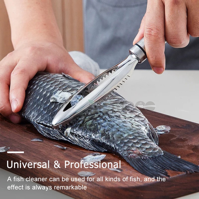 Memdoo Schubben Cleaner Rvs Vis Schoonmaken Gereedschap Schrapen Vis Schaal Remover Vis Scalers Keuken Koken Gereedschap