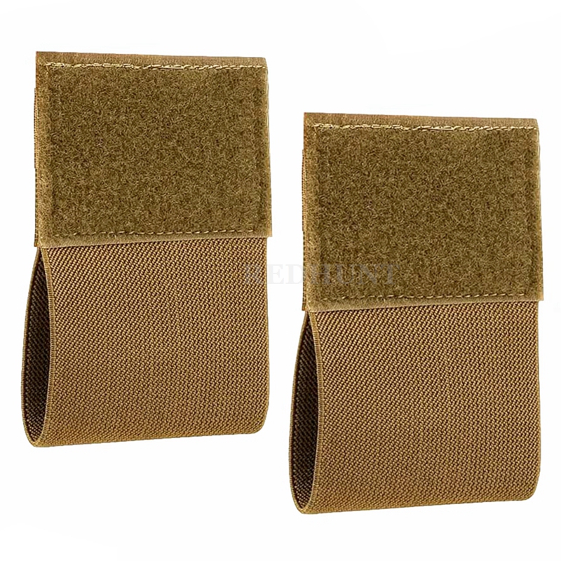 Support de garrot élastique avec crochet et boucle, 2 pièces, pochette EDC d'extérieur, porte-plaque, plate-forme de poitrine, gilet, ceinture de transport, support de rangement EMT