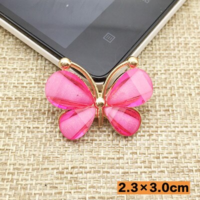 10 stks 2.3x3 cm hars Ambachten Metalen Vlinder plaksteen Scrapbooking voor telefoon bruiloft Decoratie: 5