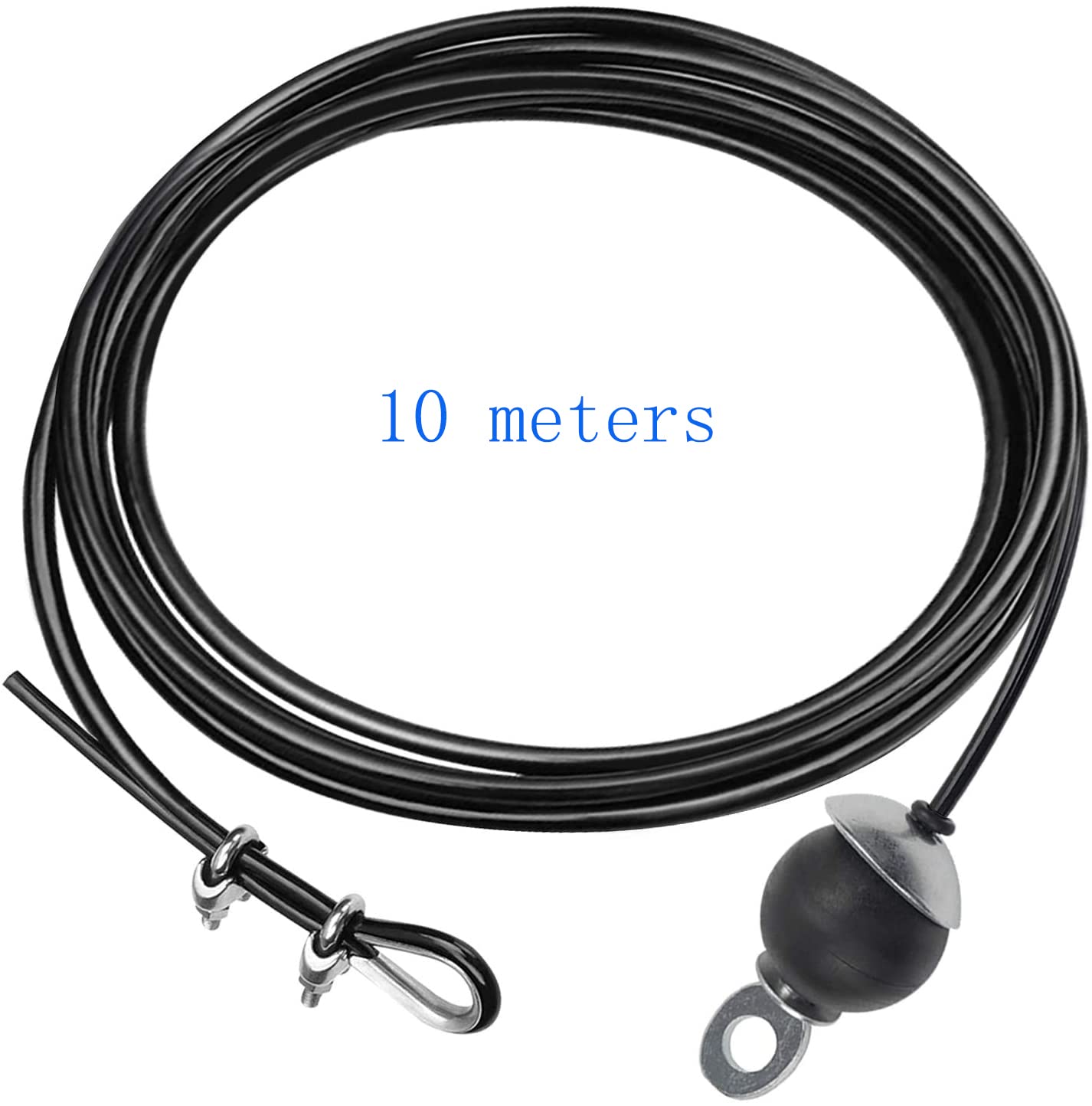 Cavo puleggia di ricambio per macchina fitness, fune metallica in acciaio resistente, accessori per allenamento per la forza domestica, 2M, 2,5m, 3M, 4